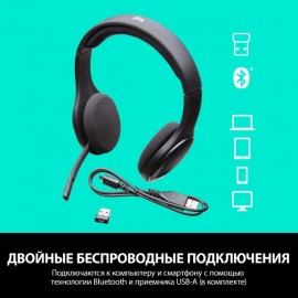 Компьютерная гарнитура Logitech H800 (981-000338)