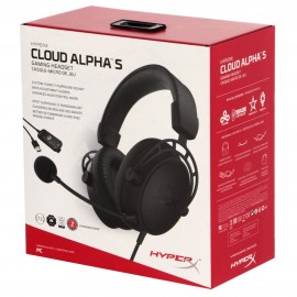 Игровые наушники HyperX Cloud Alpha S Black (HX-HSCAS-BK/WW)