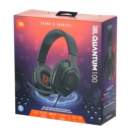 Игровые наушники JBL Quantum 100 (JBLQUANTUM100BLK)