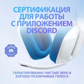 Игровые наушники Logitech G335 White