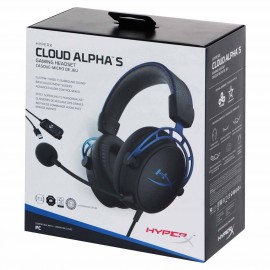 Игровые наушники HyperX Cloud Alpha S Blue (HX-HSCAS-BL/WW)