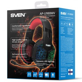 Игровые наушники Sven AP-U988MV