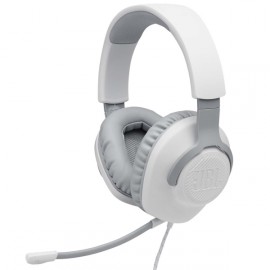 Игровые наушники JBL Quantum 100 (JBLQUANTUM100WHT) 