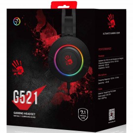 Игровые наушники A4Tech Bloody G521 Black