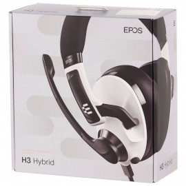 Игровые наушники EPOS H3 Hybrid Ghost White