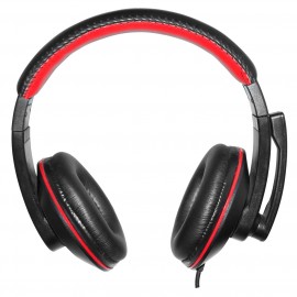 Игровые наушники Oklick HS-L390G Black/Red 