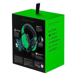 Игровые наушники Razer Blackshark V2 X Green