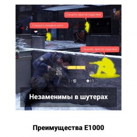 Игровые наушники EKSA E1000 Grey