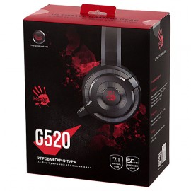 Игровые наушники A4Tech G520 Black/Grey