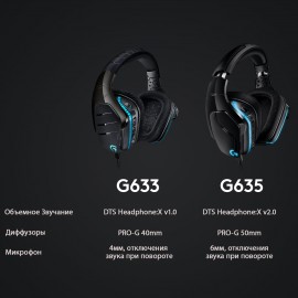 Игровые наушники Logitech G635 (981-000750)