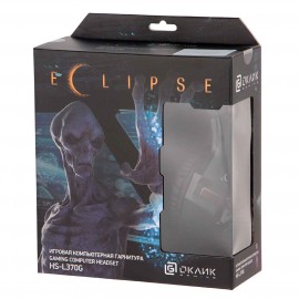 Игровые наушники Oklick HS-L370G ECLIPSE Black