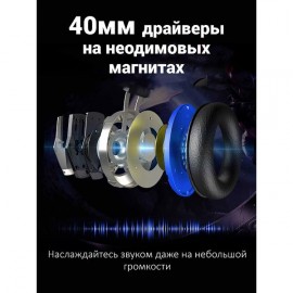 Игровые наушники EKSA E800 синий