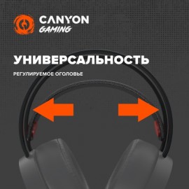 Игровые наушники Canyon Interceptor GH-8A (CND-SGHS8A)