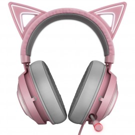 Игровые наушники Razer Kraken Kitty Edition Quartz (RZ04-02980200-R3M1) 