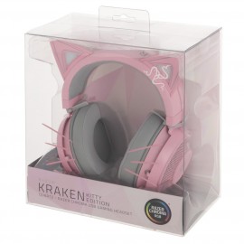 Игровые наушники Razer Kraken Kitty Edition Quartz (RZ04-02980200-R3M1)