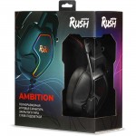 Игровые наушники Smartbuy RUSH AMBITION, RGB Black/Red (SBHG-6000)