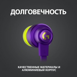 Игровые наушники Logitech G333 Purple