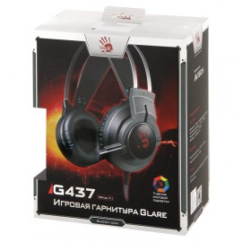 Игровые наушники A4Tech G437 Black