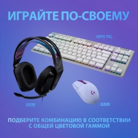 Игровые наушники Logitech G335 Black