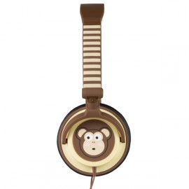 Наушники накладные Kitsound My Doodles Monkey Brown (DDMKYHP)