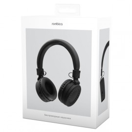 Наушники накладные Bluetooth Rombica MySound BH-11 Black (BT-H014)