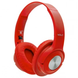 Наушники накладные Bluetooth W.O.L.T. STN-340 red 