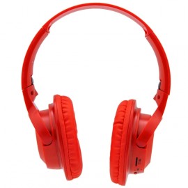 Наушники накладные Bluetooth W.O.L.T. STN-340 red