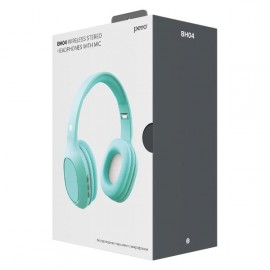 Наушники накладные Bluetooth Pero PWH-BH04TIF Turquoise