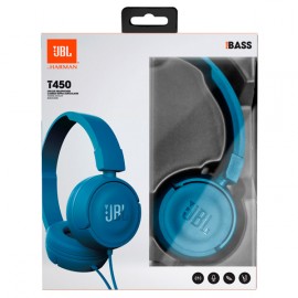 Наушники накладные JBL T450 Blue (JBLT450BLU)