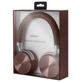 Наушники накладные Bluetooth Rombica Mysound BH-12 Brown (BT-H016)