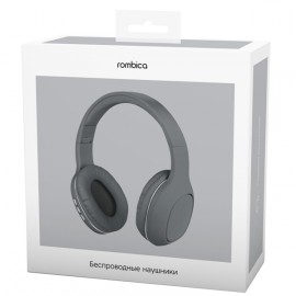 Наушники накладные Bluetooth Rombica Mysound BH-04 Gray (BT-H006)