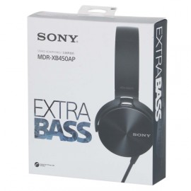 Наушники накладные Sony MDR-XB450AP Black