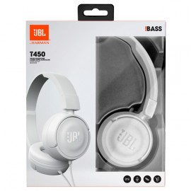 Наушники накладные JBL T450 White (JBLT450WHT)