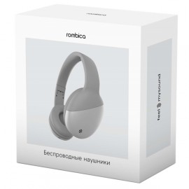 Наушники накладные Bluetooth Rombica mysound Gray (BH-23)