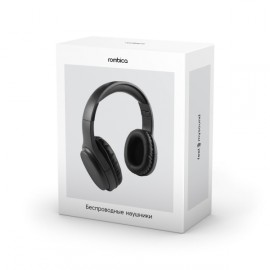 Наушники накладные Bluetooth Rombica mysound Black (BH-24)