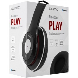 Наушники полноразмерные Qumo Freedom Play BT-0013 (21781)