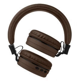 Наушники накладные Bluetooth Rombica MySound BH-11 Brown (BT-H018)