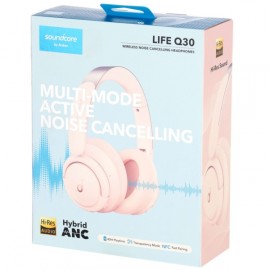 Наушники накладные Bluetooth Soundcore Life Q30 Pink (A3028)