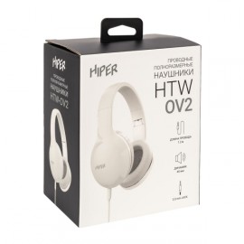 Наушники полноразмерные HIPER HTW-OV2 White