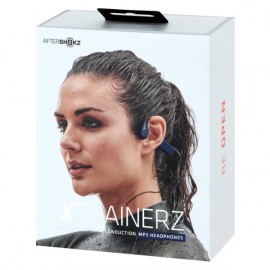 Наушники с костной проводимостью звука AfterShokz для плавания Xtrainerz Sapphire Blue (AS700SB)