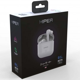 Наушники True Wireless HIPER TWS Welle White (HTW-KTX5)