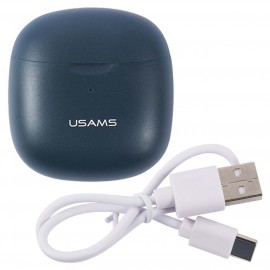 Наушники True Wireless Usams IA04 синие (BHUIA03) 