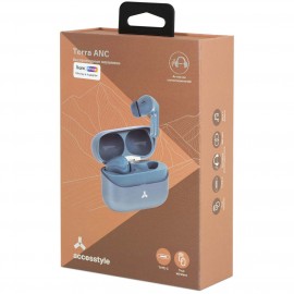 Наушники True Wireless Accesstyle Terra ANC Blue