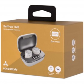 Наушники True Wireless Accesstyle Saffron TWS White