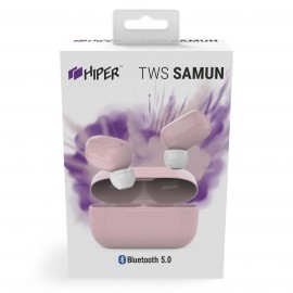 Наушники True Wireless HIPER SAMUN Pink (HTW-APX1)