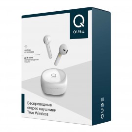 Наушники True Wireless QUB QTWS7WHT