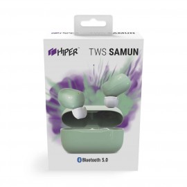 Наушники True Wireless HIPER SAMUN Green (HTW-APX4)