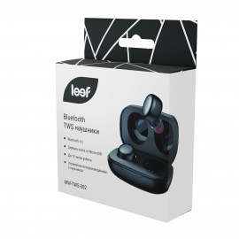 Наушники True Wireless Leef MW-TWS-002 Black