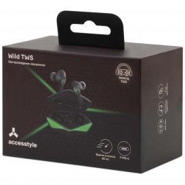 Наушники True Wireless Accesstyle Wild TWS Green