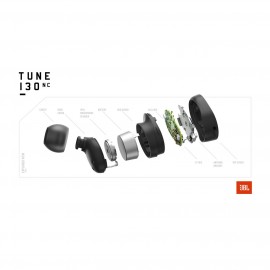 Наушники True Wireless JBL TUNE 130NC TWS Blue (JBLT130NCTWSBLU)